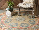 6' x 6' Amina Round Rug thumbnail
