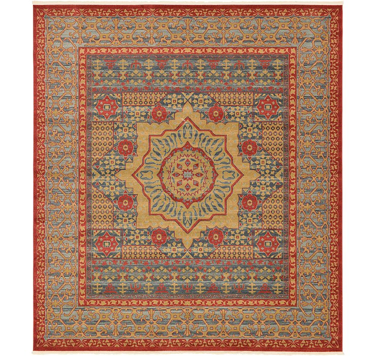 10' x 11' 4 Mamluk Square Rug