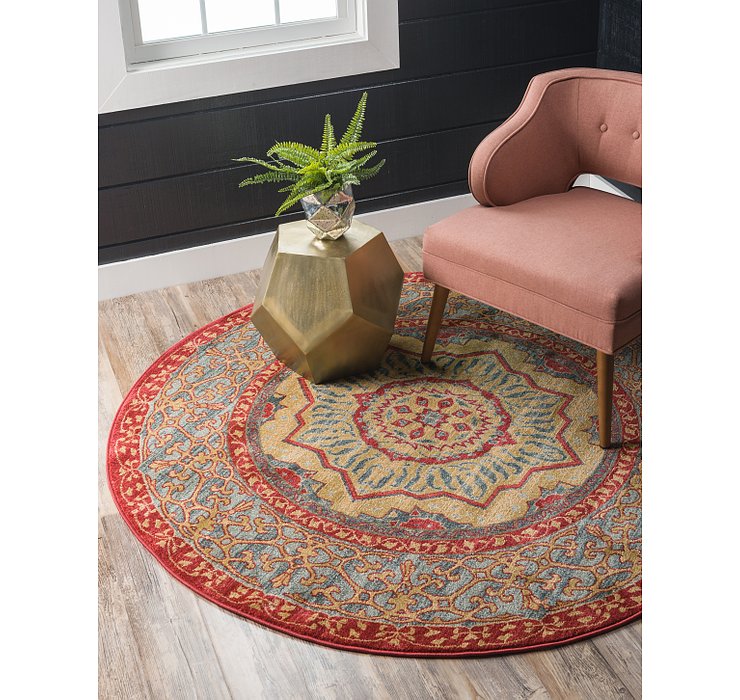 8' x 8' Amina Round Rug