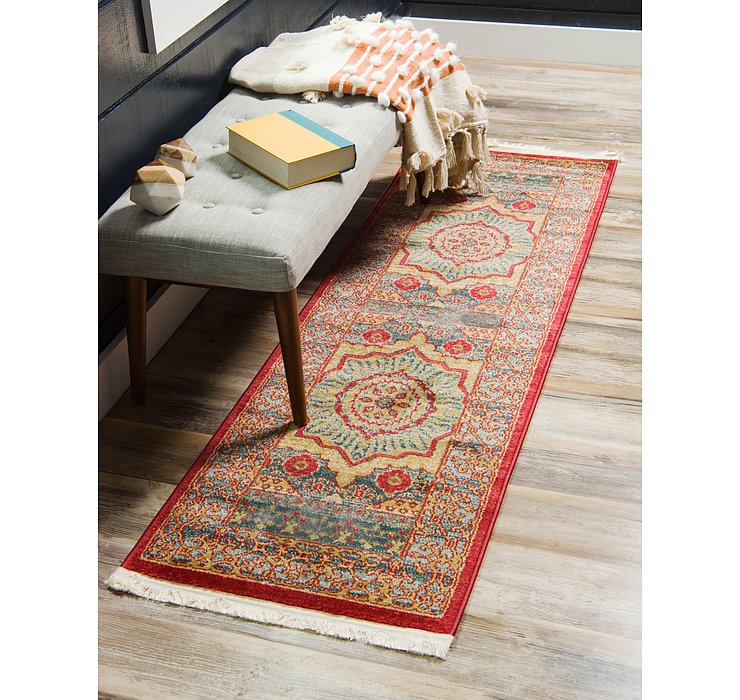 2' 7 x 10' Mamluk Runner Rug
