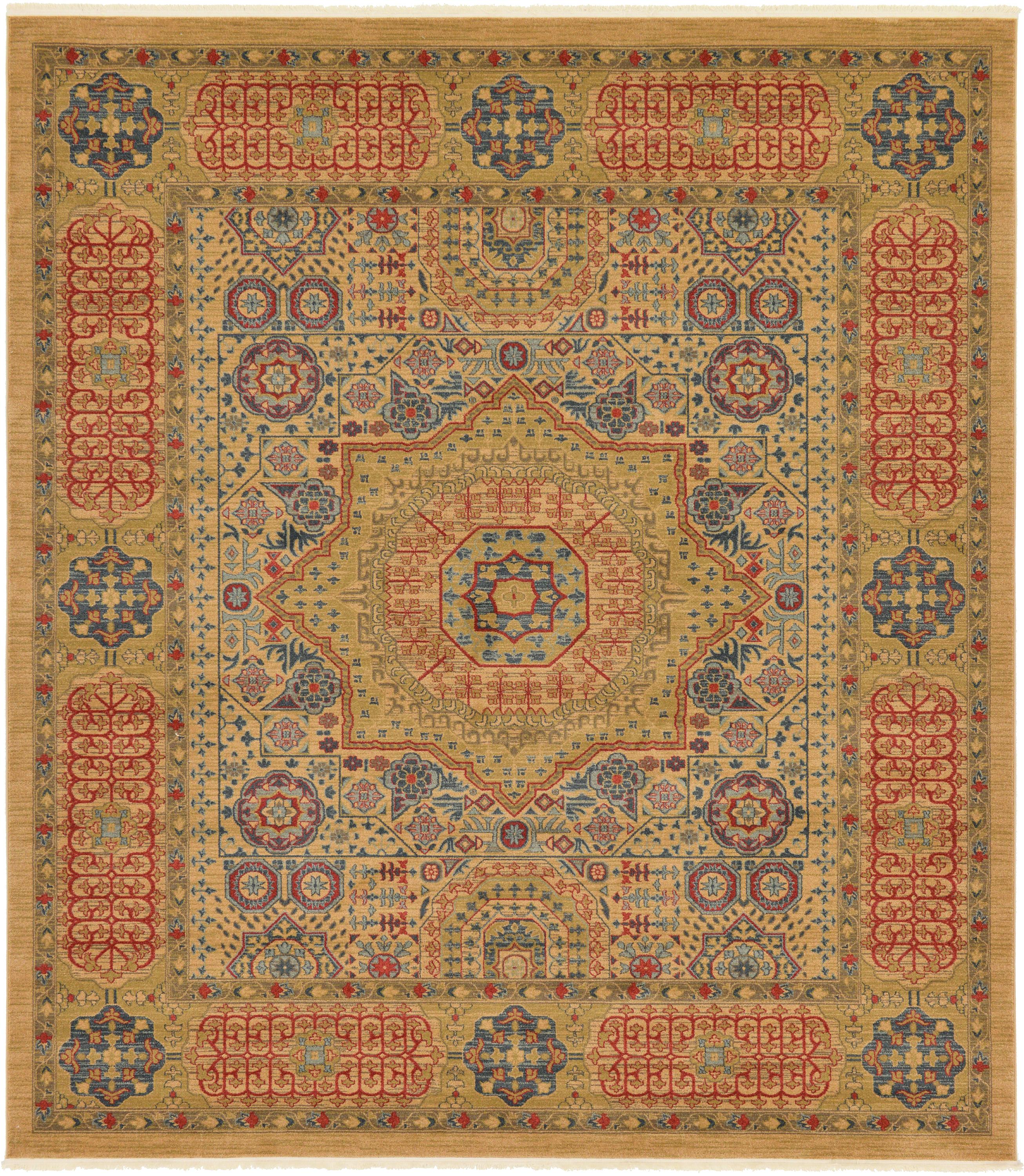 Beige 10 X 11 4 Amina Square Rug Rugs Com