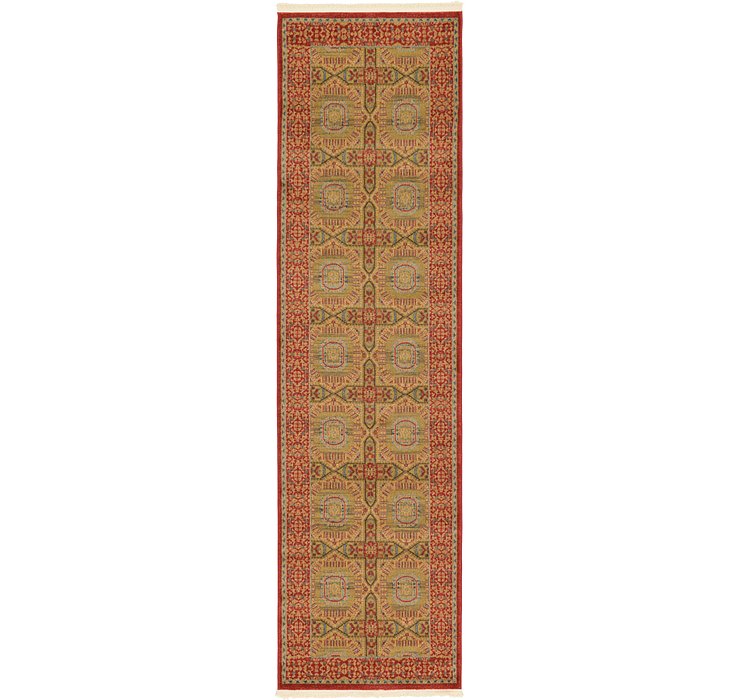 2' 7 x 10' Mamluk Runner Rug