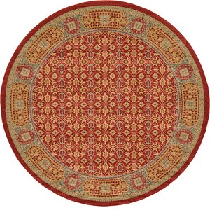 Unique Loom 8' x 8' Palace Round Rug