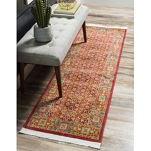 Unique Loom 2' 7 x 10' Palace Runner Rug