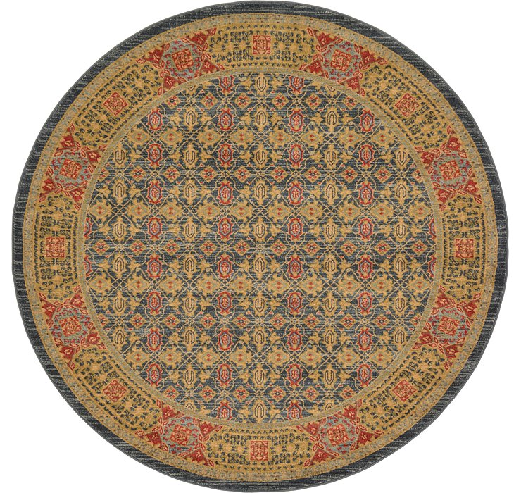 6' x 6' Mamluk Round Rug