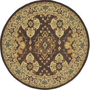 Unique Loom 7' 10 x 7' 10 Voyage Round Rug