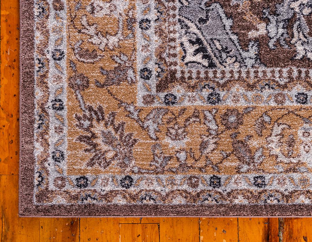 Brown 5' x 8' Heritage Rug iRugs UK