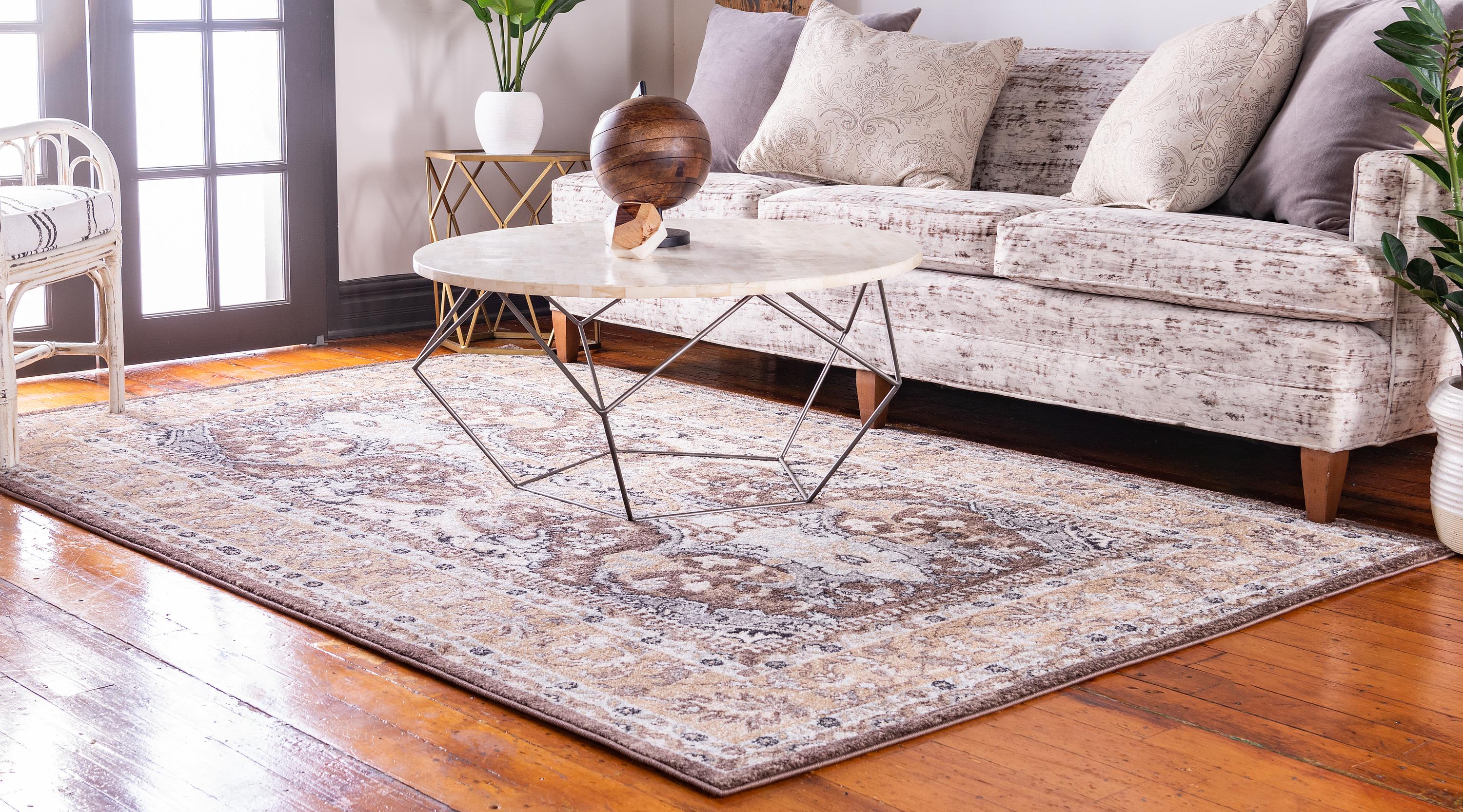 Brown 8' x 10' Heritage Rug Area Rugs eSaleRugs