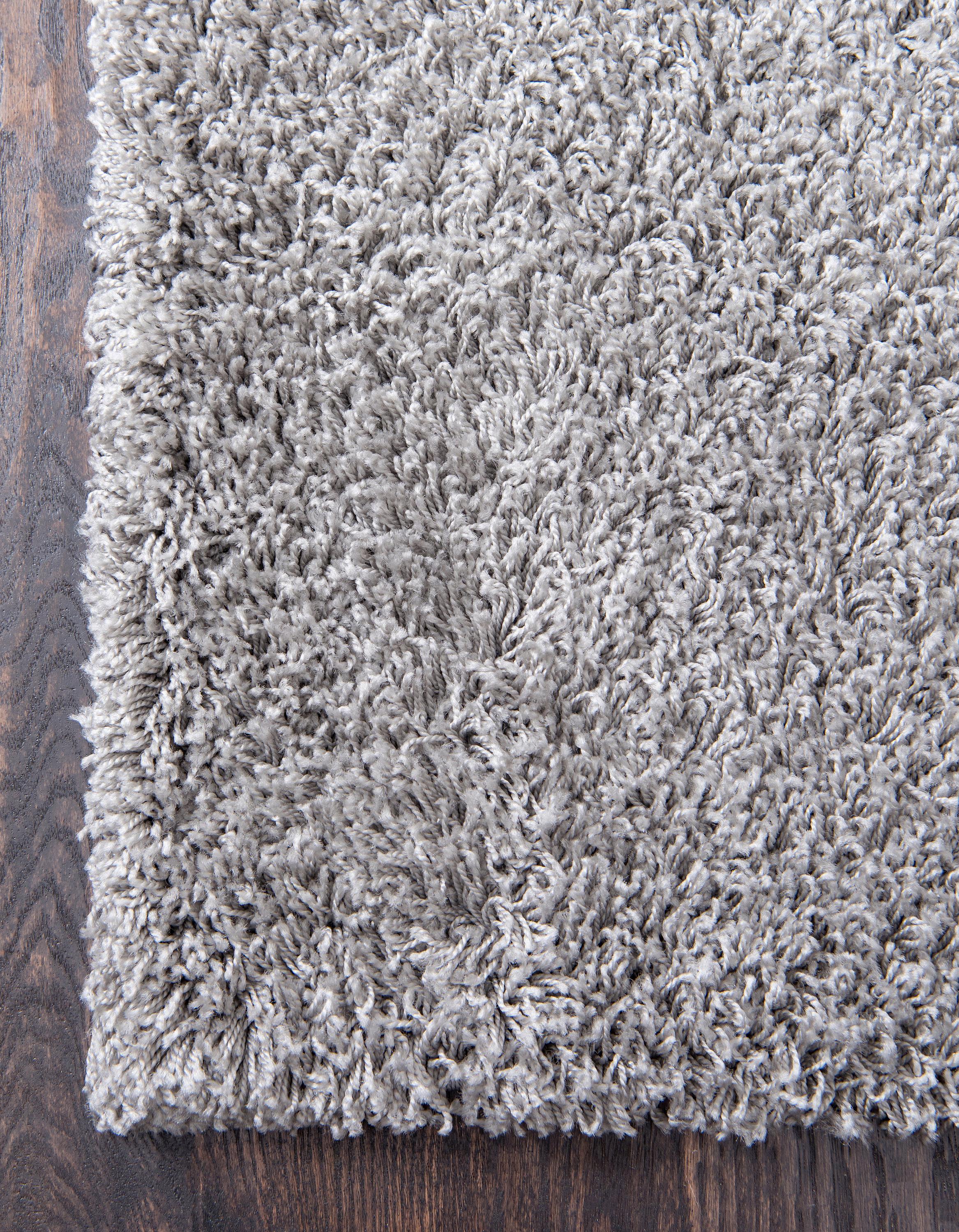 Cloud Gray 10' x 13' Solid Shag Rug Rugs.ca