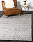 1' x 1' Solid Shag Sample Rug thumbnail