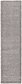 Unique Loom 2' 6 x 10' Solid Shag Runner Rug thumbnail image 12