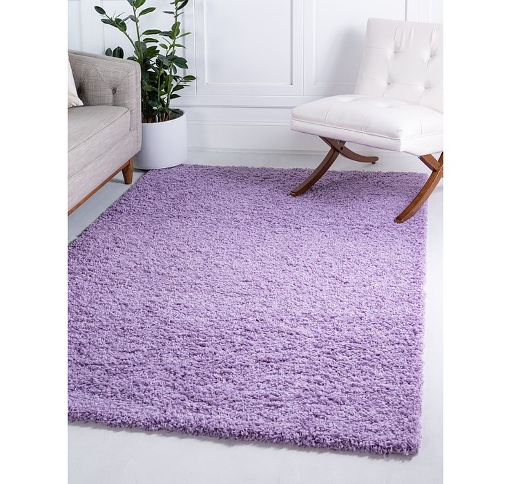 9' x 12' Solid Shag Rug