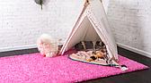 10' x 13' Solid Shag Rug thumbnail