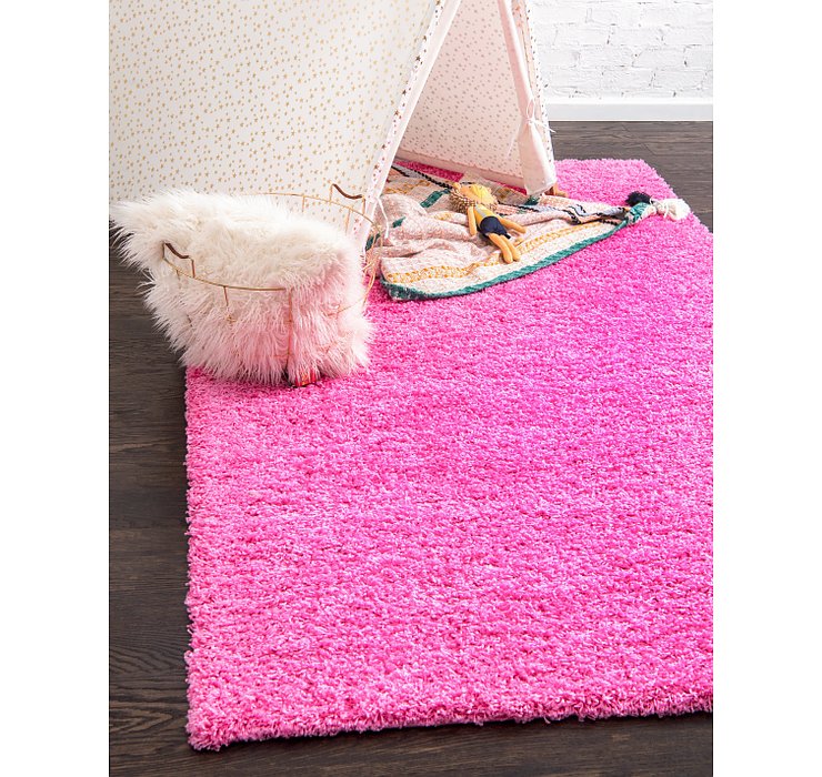 12' x 15' Solid Shag Rug