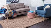 12' x 15' Solid Shag Rug thumbnail