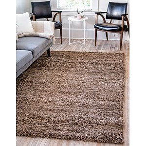 Unique Loom 12' x 15' Solid Shag Rug