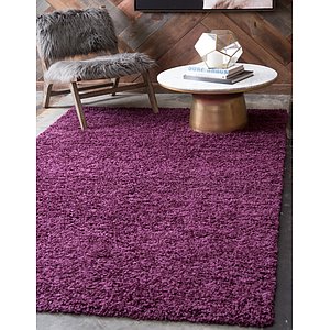 Unique Loom 12' x 15' Solid Shag Rug