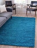 8' x 11' Solid Shag Rug thumbnail