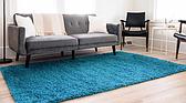 8' x 11' Solid Shag Rug thumbnail