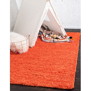 Unique Loom 12' x 15' Solid Shag Rug