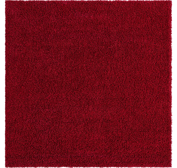 8' 2 x 8' 2 Solid Shag Square Rug