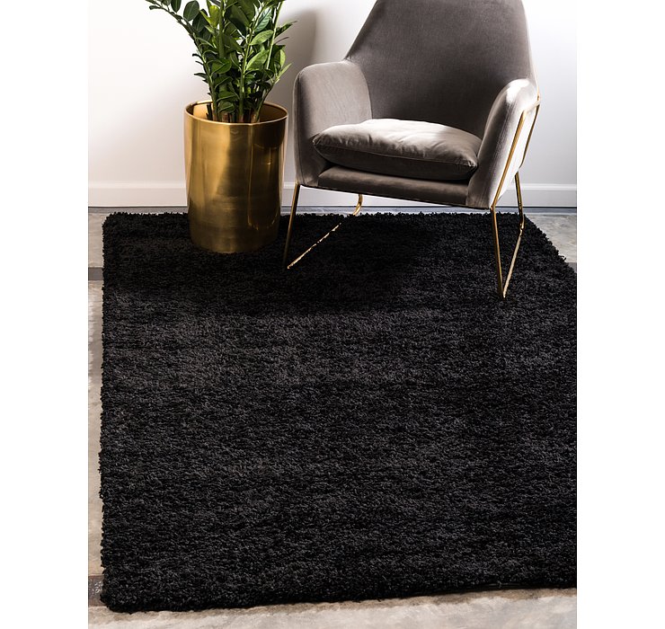 12' x 15' Solid Shag Rug