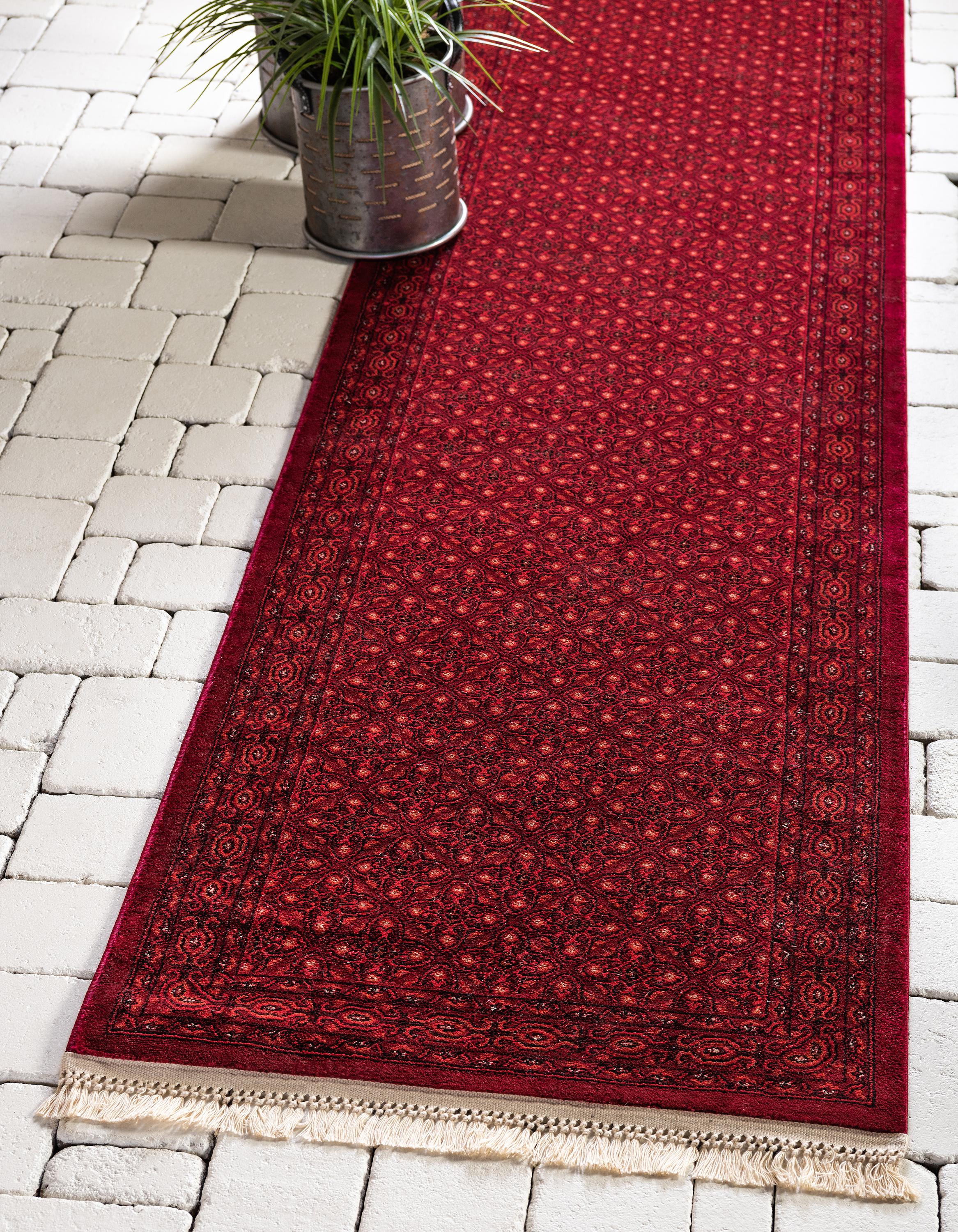 Red 2 7 X 10 Bokhara Runner Rug Erugs