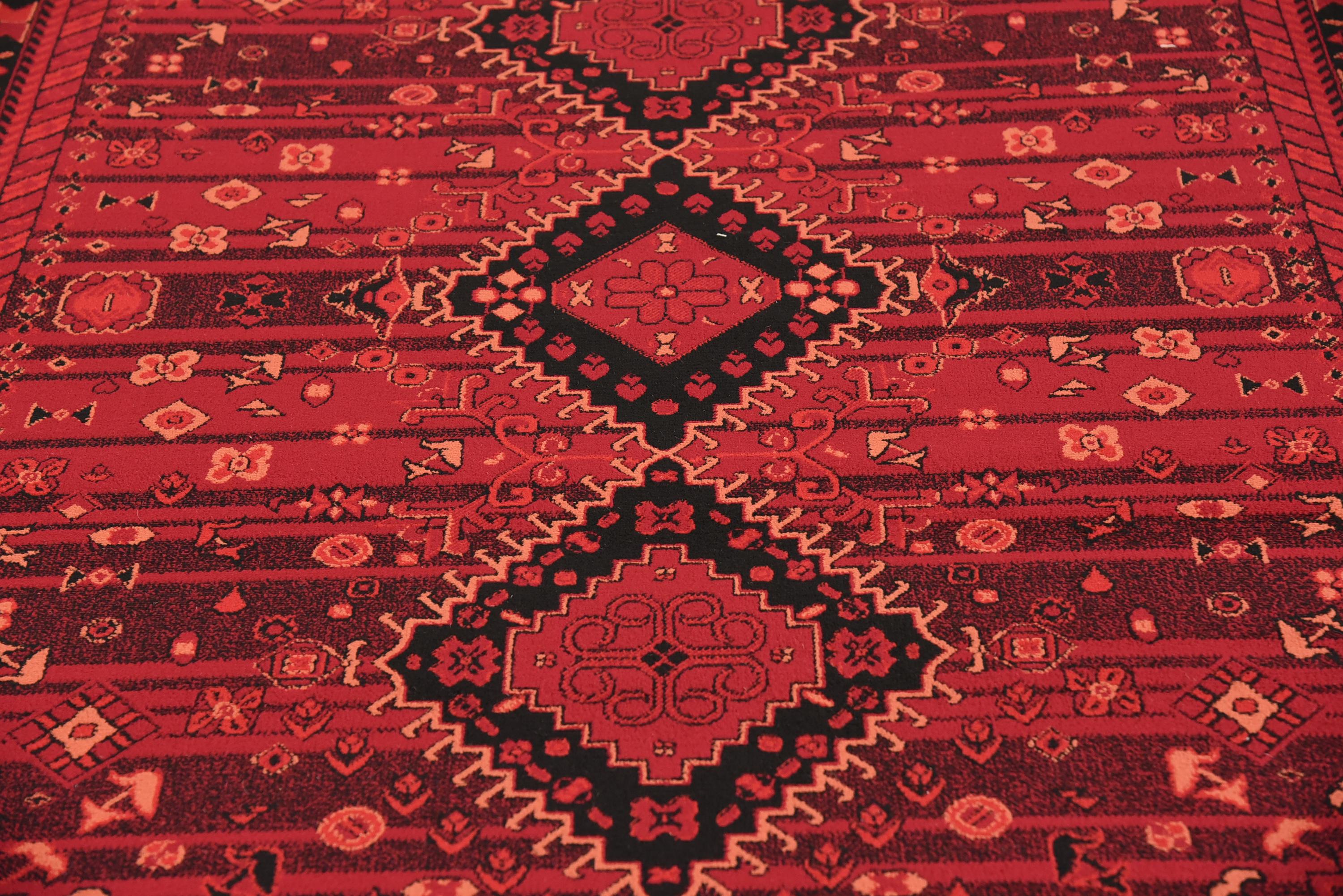 Red 6' x 9' Bokhara Rug eSaleRugs