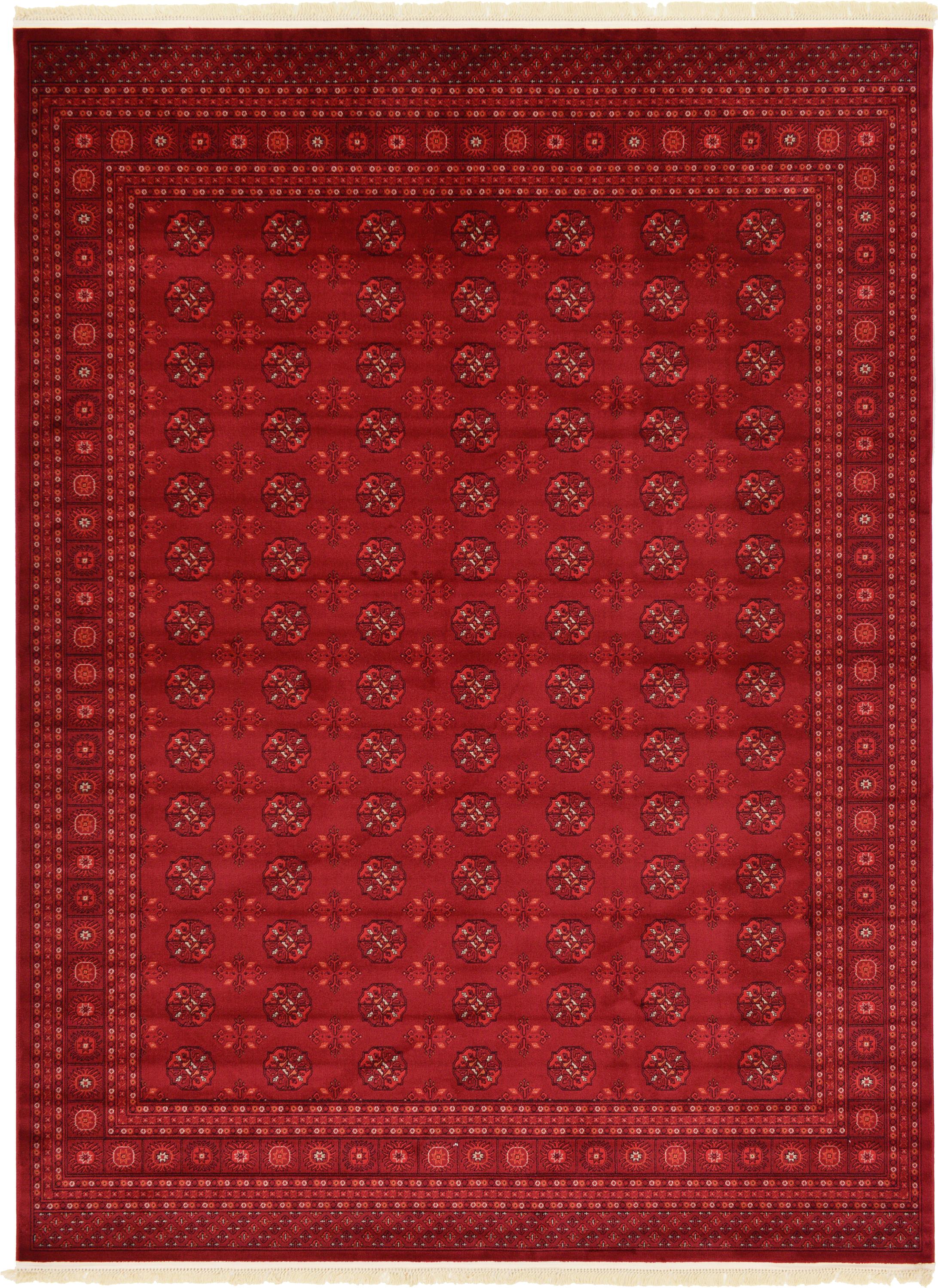 Red 9' x 12' Bokhara Rug Area Rugs eSaleRugs