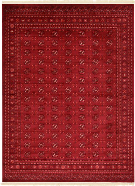 Red 9' x 12' Bokhara Rug Area Rugs eSaleRugs