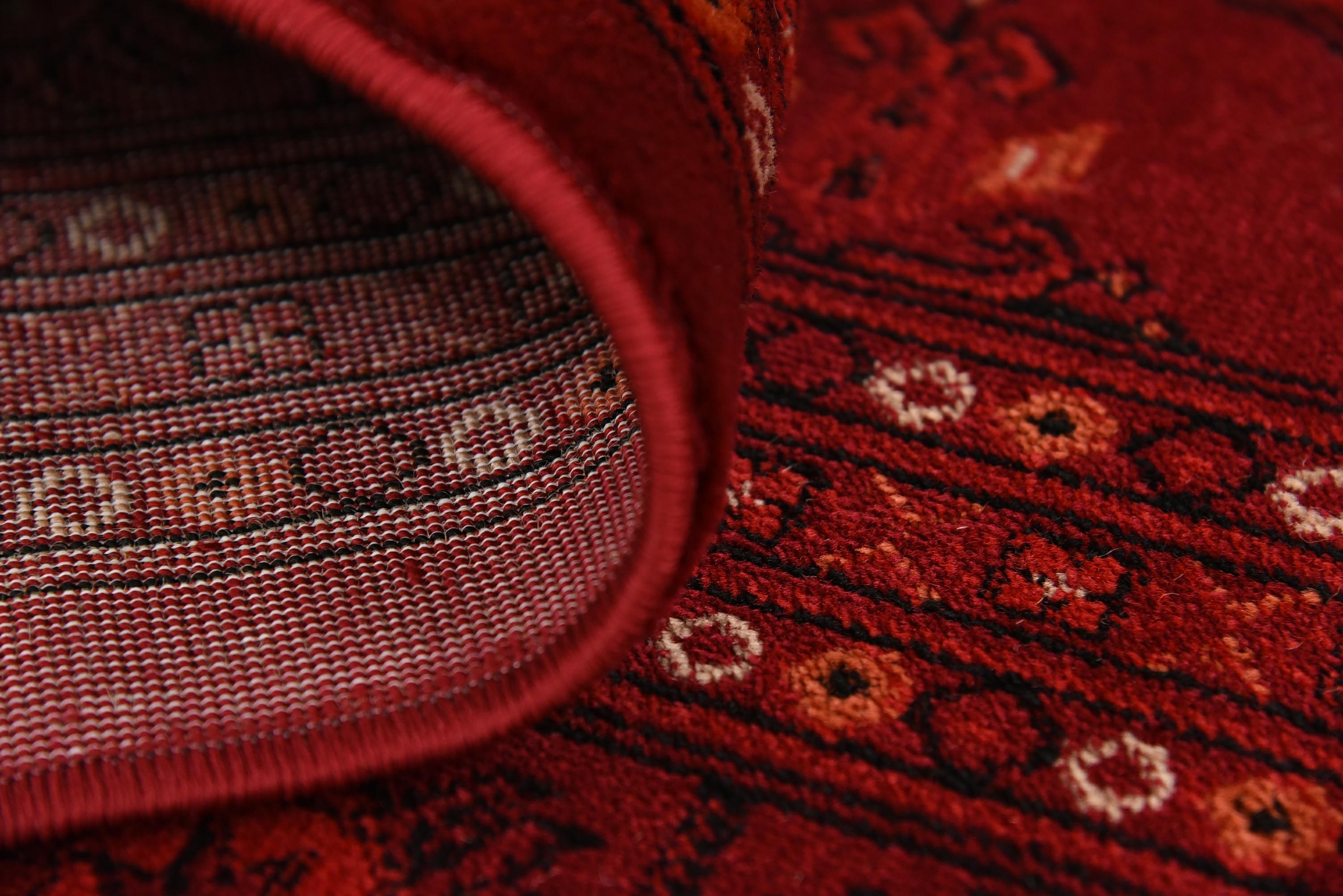 Red 8' x 11' Bokhara Rug eSaleRugs