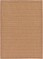 Unique Loom 7' x 10' Outdoor Border Rug thumbnail image 9