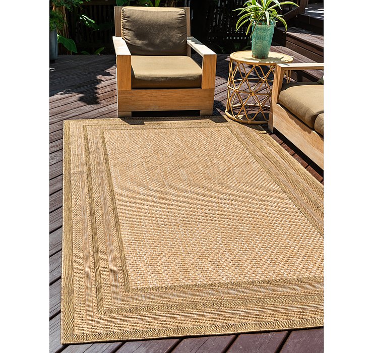 3' 3 x 5' Outdoor Border Rug