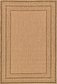 Unique Loom 5' 3 x 8' Outdoor Border Rug thumbnail image 10