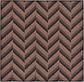 6' x 6' Outdoor Modern Square Rug thumbnail