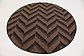 6' x 6' Outdoor Modern Round Rug thumbnail image 2