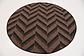 6' x 6' Outdoor Modern Round Rug thumbnail