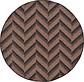 6' x 6' Outdoor Modern Round Rug thumbnail