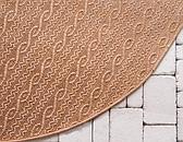 6' x 6' Outdoor Modern Round Rug thumbnail
