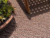 6' x 6' Outdoor Modern Round Rug thumbnail