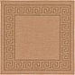 6' x 6' Outdoor Border Square Rug thumbnail image 1