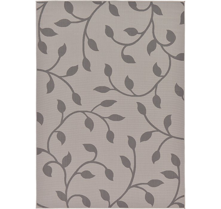 7' x 10' Outdoor Botanical Rug