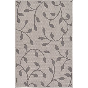 Unique Loom 3' 3 x 5' Outdoor Botanical Rug