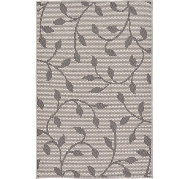 3' 3 x 5' Outdoor Botanical Rug