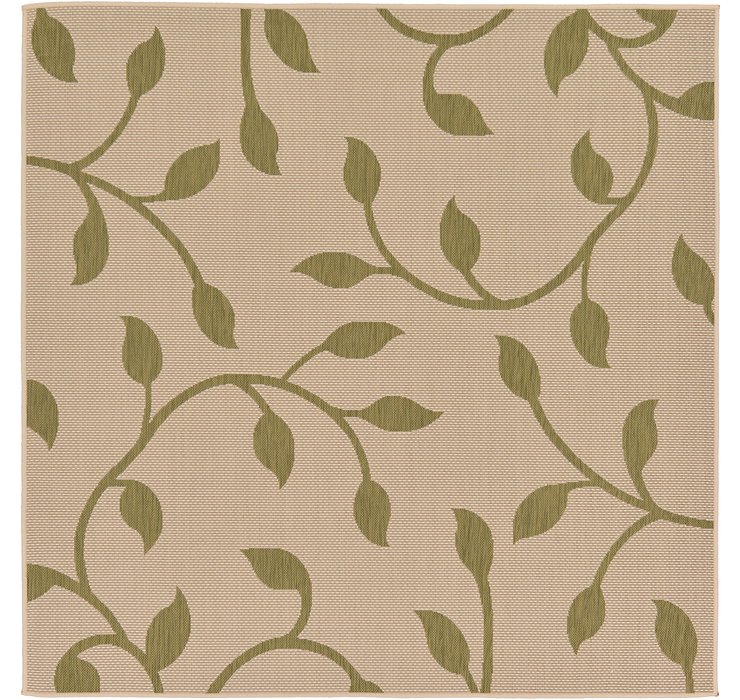 6' x 6' Outdoor Botanical Squar...