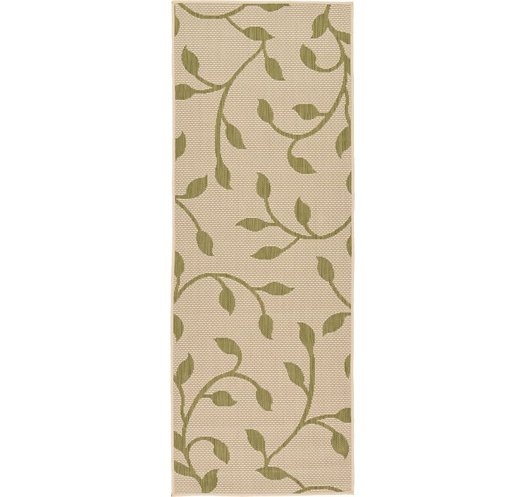 2' 2 x 6' Outdoor Botanical Runne...