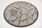 183cm x 183cm Outdoor Botanical Round Rug thumbnail image 2