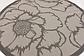 183cm x 183cm Outdoor Botanical Round Rug thumbnail image 3