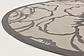 183cm x 183cm Outdoor Botanical Round Rug thumbnail image 5