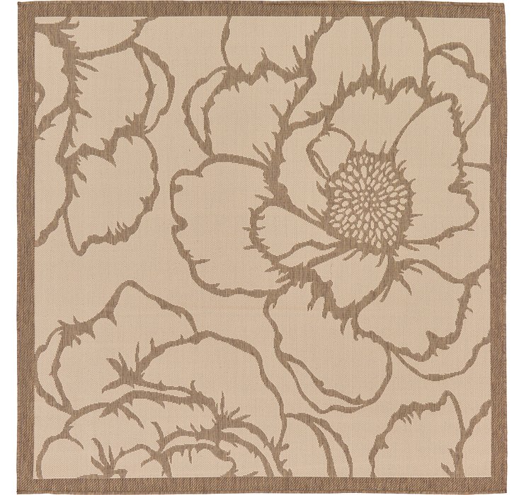 6' x 6' Outdoor Botanical Squar...
